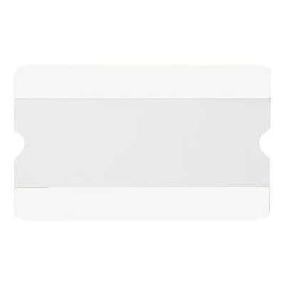 Samolepicí vyznačovací kapsy WT-5118, 1/2 A4 otevřená – PVC, bílá, 303×187 mm, balení 10 ks