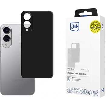 3mk Protection Силиконов калъф 3mk за Samsung Galaxy S25 Edge - черен (5903108651875)