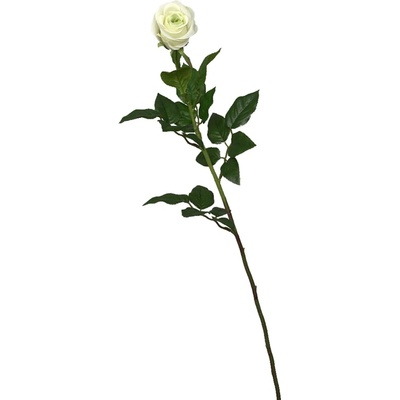 Flower Power Umelá ruža biela, 78 cm