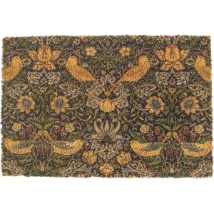 Artsy Mats Изтривалка от кокосови влакна 40x60 cm William Morris Strawberry Thief - Artsy Doormats (6040-STRAWBERRYTHIEF)