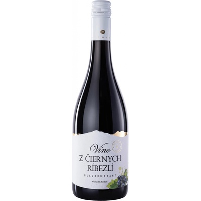 Miluron víno z čiernych ríbezlí 11% 0,75 l (holá láhev)