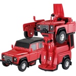 Rastar Метална играчка Rastar - Трансформиращ се робот/Land Rover Defender, 1: 32, червена (Ras62000_Rosu)