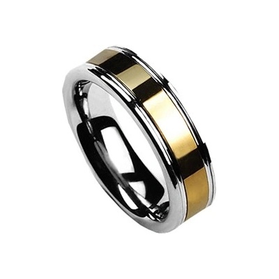 Nubis NWF1002 Pánský snubní prsten wolfram NWF1002