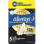 Always Вложки Always (20 бр. /фол) Secure Night S5