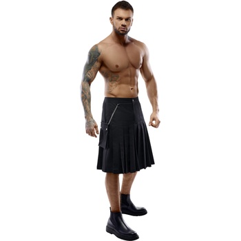 Image 1 of Svenjoyment Kilt 2140241 Black XL