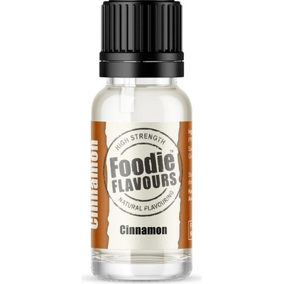 Foodie Flavours Prírodná koncentrovaná vôňa 15 ml škorica