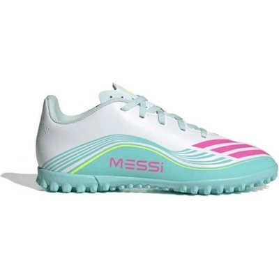 adidas F50 Messi Club Jr FG/MG cloud white/lucid pink/flash aqua