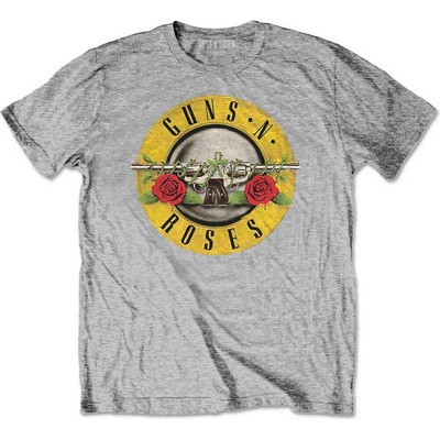 Guns N Roses Classic Logo Heather Grey