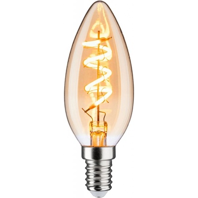 Paulmann Vintage Edition LED svíčka E14 230V 4W 1800K stmívatelné zlatá
