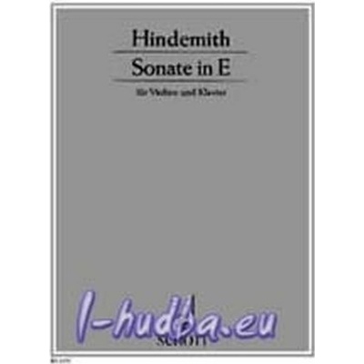 Schott Music Sonate in E