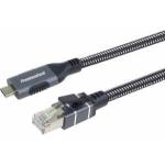 PremiumCord USB-C to LAN RJ45 10/100/1000 Ethernet Cable, 3m