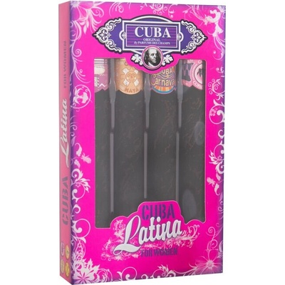 Cuba Latina toaletná voda dámska 4 x 35 ml