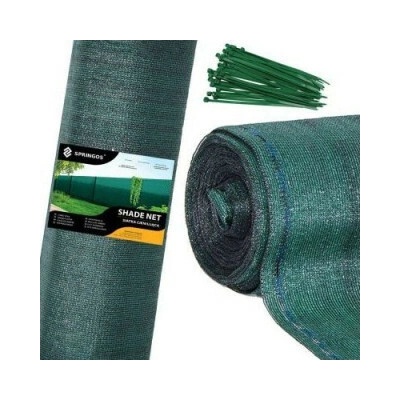 Stínící tkanina 170cm x 25m, 95% zastínění, zelená SPRINGOS SN0035