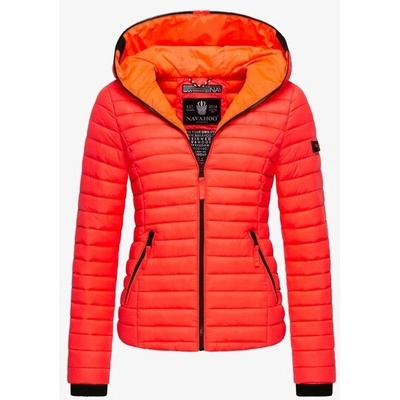 Navahoo Kimuk dámska prechodná bunda s kapucňou neon coral