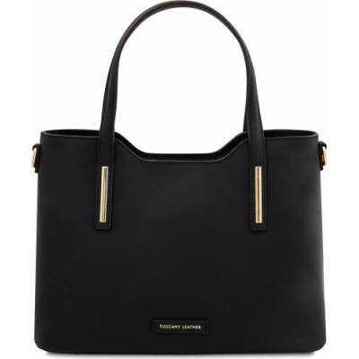 Tuscany Leather Kožená shopper kabelka Olimpia Prírodná