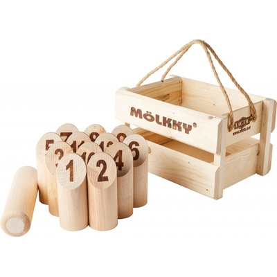 Mölkky Sada na finskou kolíkovou hru Mölkky Luxe