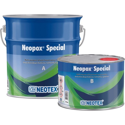 NEOTEX Neopox Špecial - epoxidový podlahový náter Balenie: 5 kg, Farba: RAL 3001 (červená)