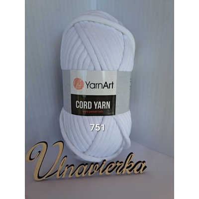 YarnArt Cord Yarn 751 biela