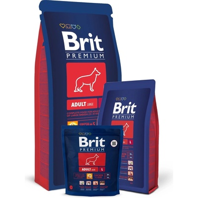 Brit Premium Adult L 3 x 15 kg