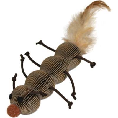 Papillon Húsenička kartónová s perím 12 cm