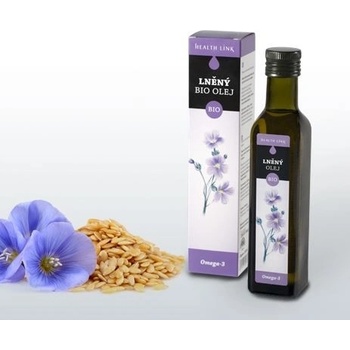 Health Link Ľanový olej panenský BIO 0,25 l
