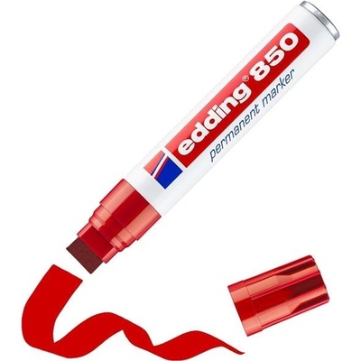 Edding 850 červený