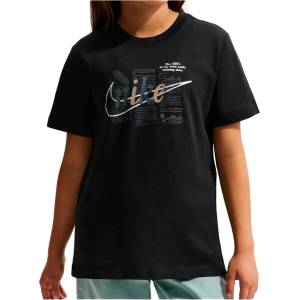 Nike Детска тениска Nike Kid's NSW Tee Club Script T-shirt - Black (704-6164-0112)