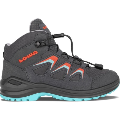 Lowa Детски туристически обувки Lowa Kid's Innox Evo GTX QC Junior Walking boots - Graphite / Arctic - размер 30 (EU) (702-3548-0118)