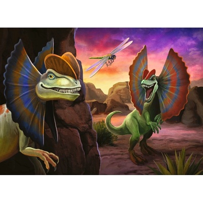 TREFL Svet dinosaurov Dilophosaurus 20 dielov