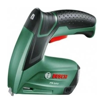 Bosch Електрически телбод Bosch PTK 0603968220, 3.6 V, 1.5 Ah, 30 удара/мин, 1000 скоби тип 53 дължина 8 мм, Картонена кутия, Зарядно