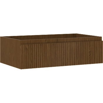 Mexen Rivel шкаф за баня под мивка 80 см, 1 чекмедже, канализиран, орех (91A20-08023-1-BF86)