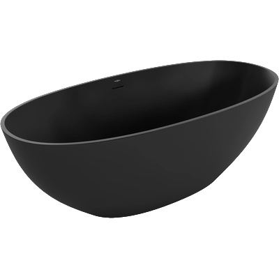 Mexen Bari 165x75 cm matt black (57221657570)