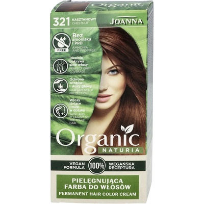 Joanna Naturia Organická farba na vlasy 321 Chestnut
