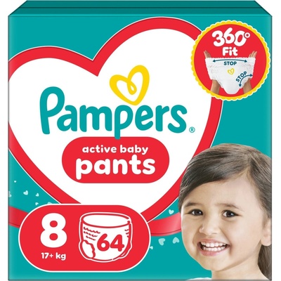 PAMPERS Pants 8 64 ks