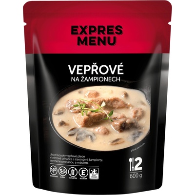 EXPRES MENU Vepřové na žampionech 600 g – Zbozi.Blesk.cz