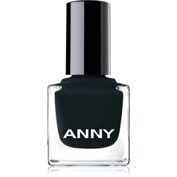 ANNY Color Nail Polish лак за нокти цвят 346 Deep Black Chief 15ml