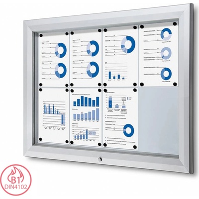 Jansen Display venkovní vitrína typu T 8 x A4 – Zboží Dáma