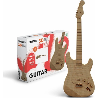 Cartonic 3D PUZZLE Kytara GUITAR 440 ks