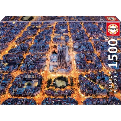 Educa Barcelona from the Air a Fix lepidlo 1500 dielov