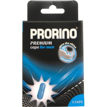 Image 1 of HOT Ero Prorino Black Line Potency Caps for Men 5tbl