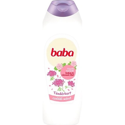 Baba sprchový gél Baza a Ružová voda 750 ml