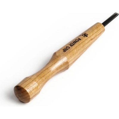 Japonské řezbářské mini-dláto MIKISYO Power Grip s plochou čepelí - 4,5 mm