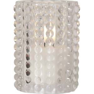 EGLO LED декоративна свещ Eglo - Flamme Dotty, 13 cm, с таймер, прозрачна (061-90)