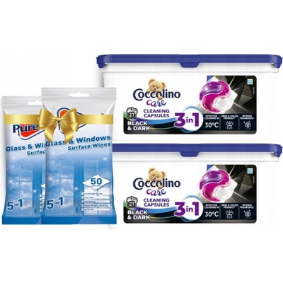 Coccolino Care Kapsule na pranie čierne 2 x 27 PD