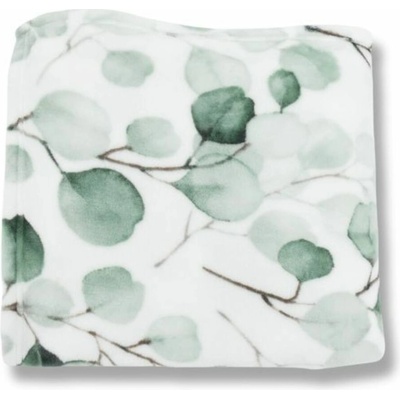 TEXFACE Deka flanel eucalyptus listy 150x200