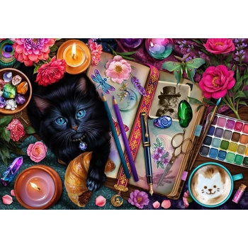 Bluebird Puzzle - Puzzle Crafty Cats - 1 000 piese