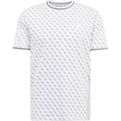 GUESS Тениска 'marshall' бяло, размер l