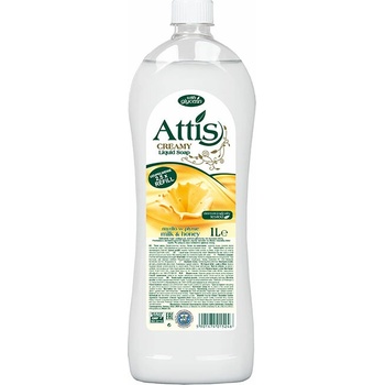 Attis tekuté mydlo Milk and Honey 1 l