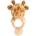 Keel Toys Бебешка дрънкалка Keel Toys Keeleco - Жираф, ринг, 14 cm (SE6719)