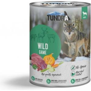 TUNDRA grain free - консерва за кучета с дивеч, БЕЗ ЗЪРНО, 800 гр, Германия - 632ve